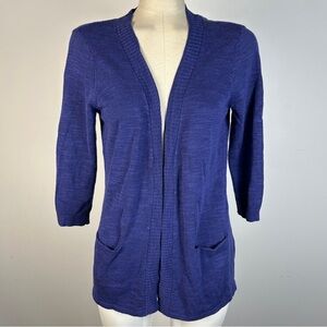 Reitmans Deep Blue Knit Cardigan